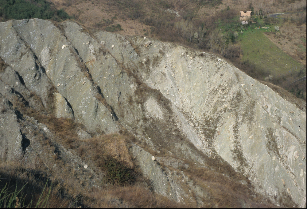 I calanchi del Fosso San Teodoro - Foto Archivio Servizio Geologico