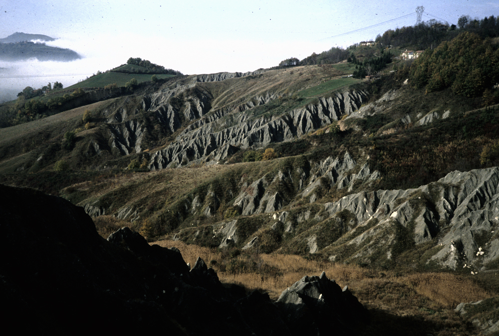 I calanchi di Monte Maggiore - Foto Archivio Servizio Geologico