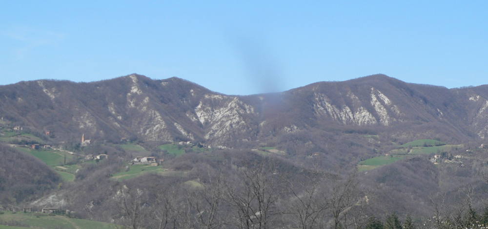 Dorsale Monte Pezza - Monte Salvaro - Foto Archivio Servizio Geologico
