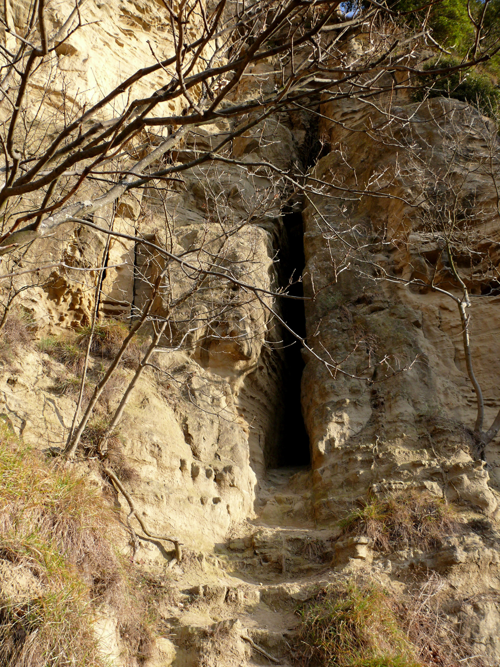 Monte Adone, grotta della Fate - foto tratta dal volume 